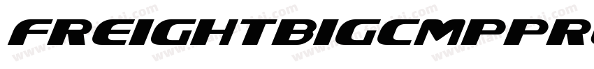 freightbigcmpprolight italic字体转换